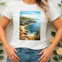 Acadia National Park Photographic Women's T-Shirt thumb 2