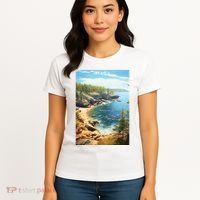 Acadia National Park Photographic Women's T-Shirt thumb 4
