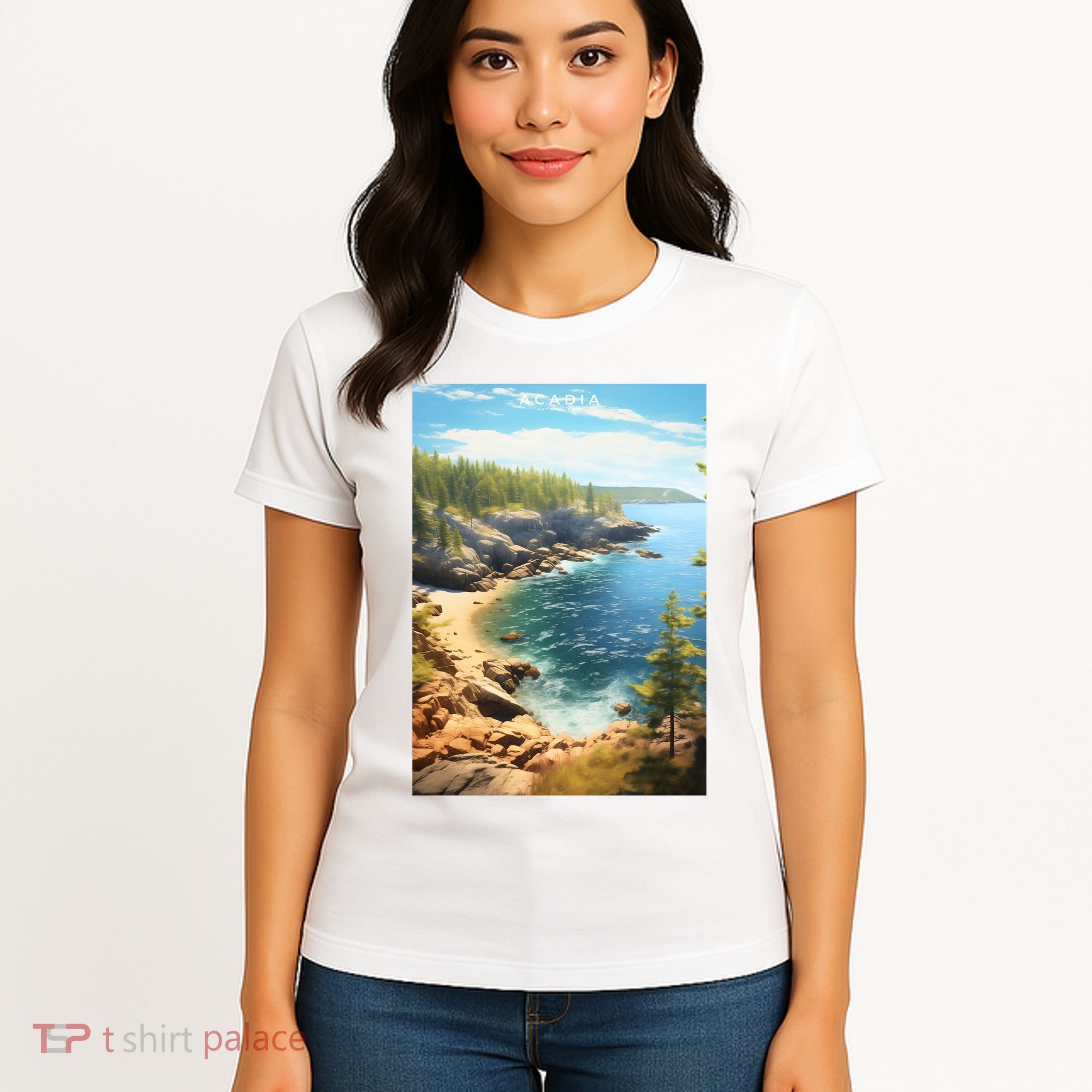 Acadia National Park Photographic Women's T-Shirt