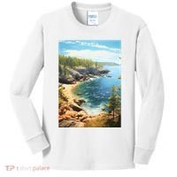 Acadia National Park Photographic Kids Long Sleeve Shirt thumb 0