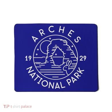 Arches National Park 1929 Moab Utah Meaningful Gift Mousepad