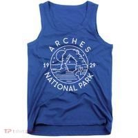 Arches National Park 1929 Moab Utah Meaningful Gift Tank Top thumb 0