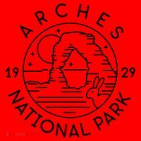 Arches National Park 1929 Moab Utah Meaningful Gift Santa Hat thumb 1