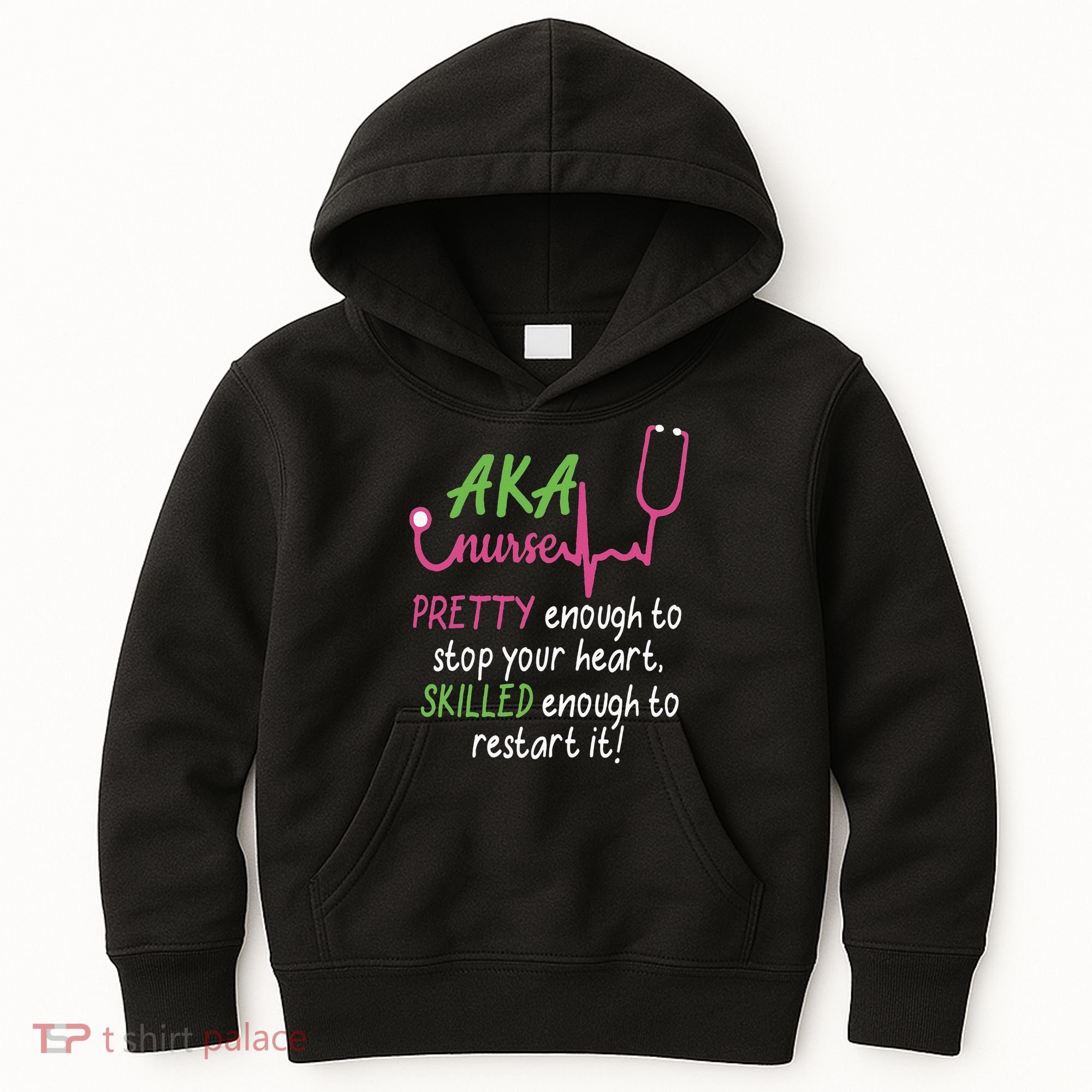Aka Nurse Pretty To Stop Your Heart Nurse Week Gift Kids Hoodie