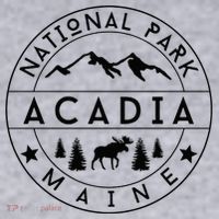 Acadia National Park Maine Moose Nature Hiking Outdoors Women's Sweatshirt thumb 2