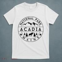 Acadia National Park Maine Moose Nature Hiking Outdoors T-Shirt thumb 5