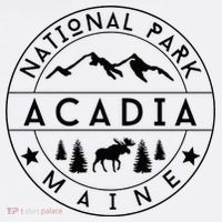 Acadia National Park Maine Moose Nature Hiking Outdoors T-Shirt thumb 7