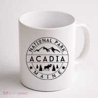 Acadia National Park Maine Moose Nature Hiking Outdoors Coffee Mug thumb 1