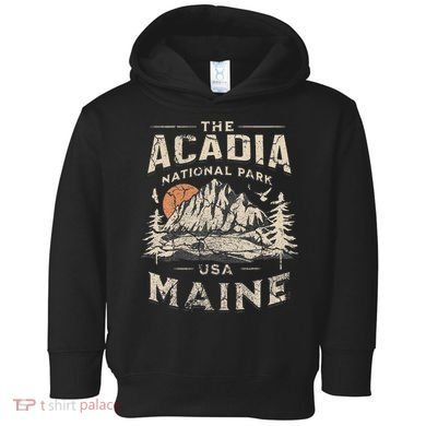 Acadia National Park Toddler Hoodie
