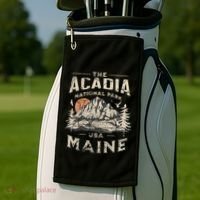 Acadia National Park Golf Towel thumb 2