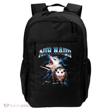 Aur Naur Possum Cute Funny Sarcastic Meme Backpack