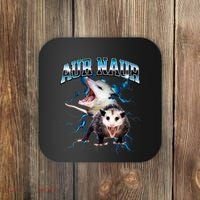 Aur Naur Possum Cute Funny Sarcastic Meme Coaster thumb 0