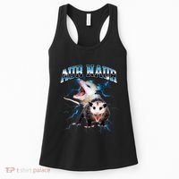 Aur Naur Possum Cute Funny Sarcastic Meme Women's Tank Top thumb 0