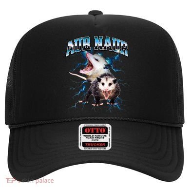 Aur Naur Possum Cute Funny Sarcastic Meme Hat