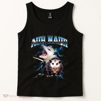 Aur Naur Possum Cute Funny Sarcastic Meme Tank Top thumb 2