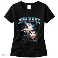 Aur Naur Possum Cute Funny Sarcastic Meme Women's T-Shirt thumb 0