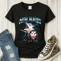 Aur Naur Possum Cute Funny Sarcastic Meme Women's T-Shirt thumb 3