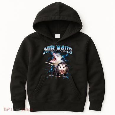 Aur Naur Possum Cute Funny Sarcastic Meme Kids Hoodie