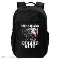 Americans Never Quit Veteran Backpack thumb 0