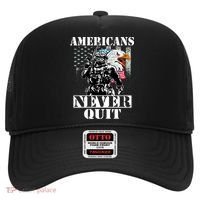Americans Never Quit Veteran Hat thumb 0
