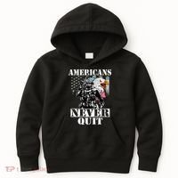 Americans Never Quit Veteran Kids Hoodie thumb 0