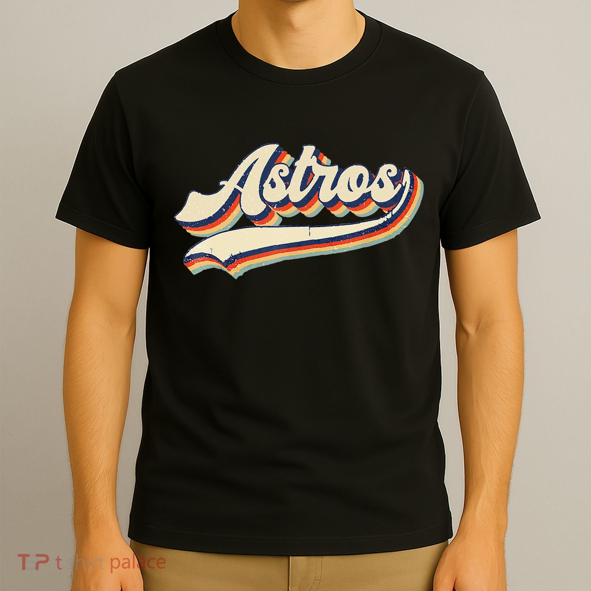 Astros Name Retro Vintage Gift T-Shirt