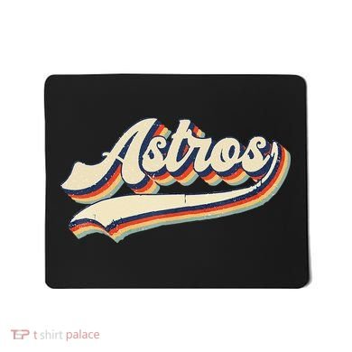 Astros Name Retro Vintage Gift Mousepad