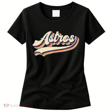 Astros Name Retro Vintage Gift Women's T-Shirt