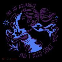 Aquarius Need Space Female Toddler Hoodie thumb 2