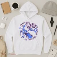 Aquarius Need Space Female Hoodie thumb 3