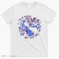 Aquarius Need Space Female T-Shirt thumb 0