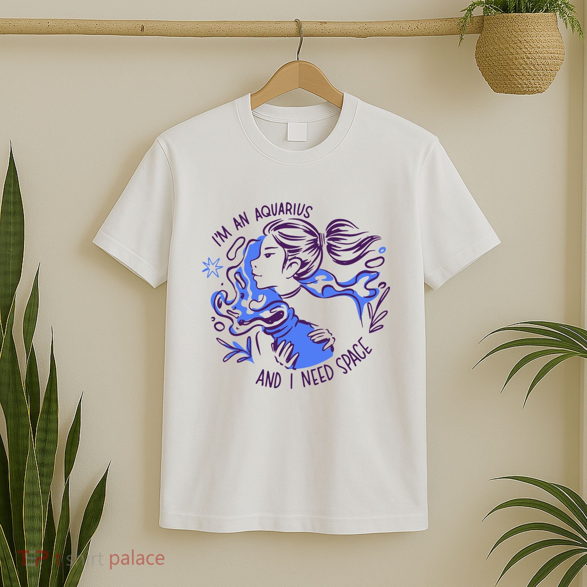 Aquarius Need Space Female T-Shirt