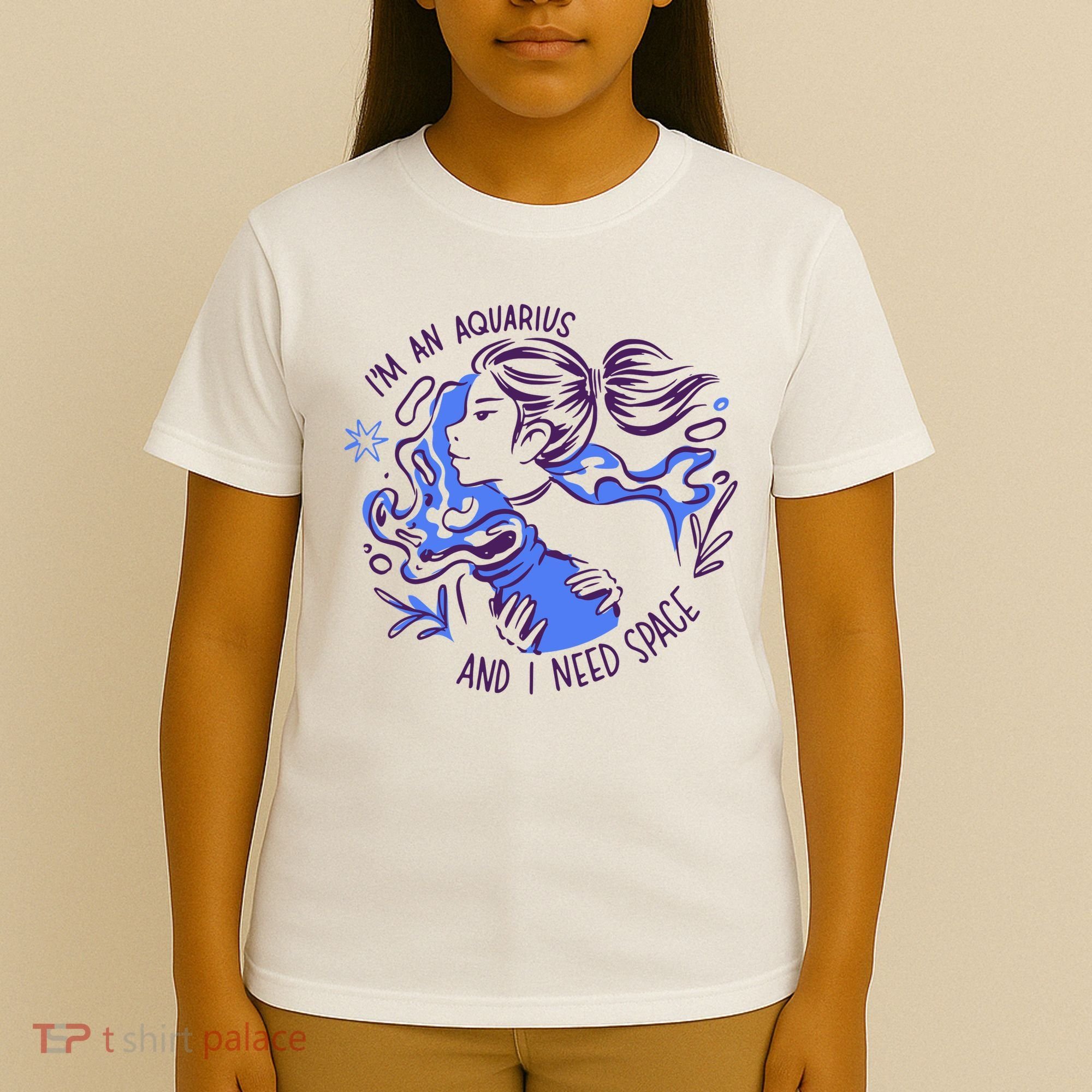 Aquarius Need Space Female T-Shirt