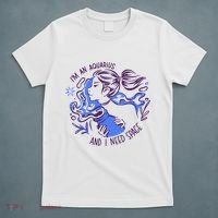 Aquarius Need Space Female T-Shirt thumb 5