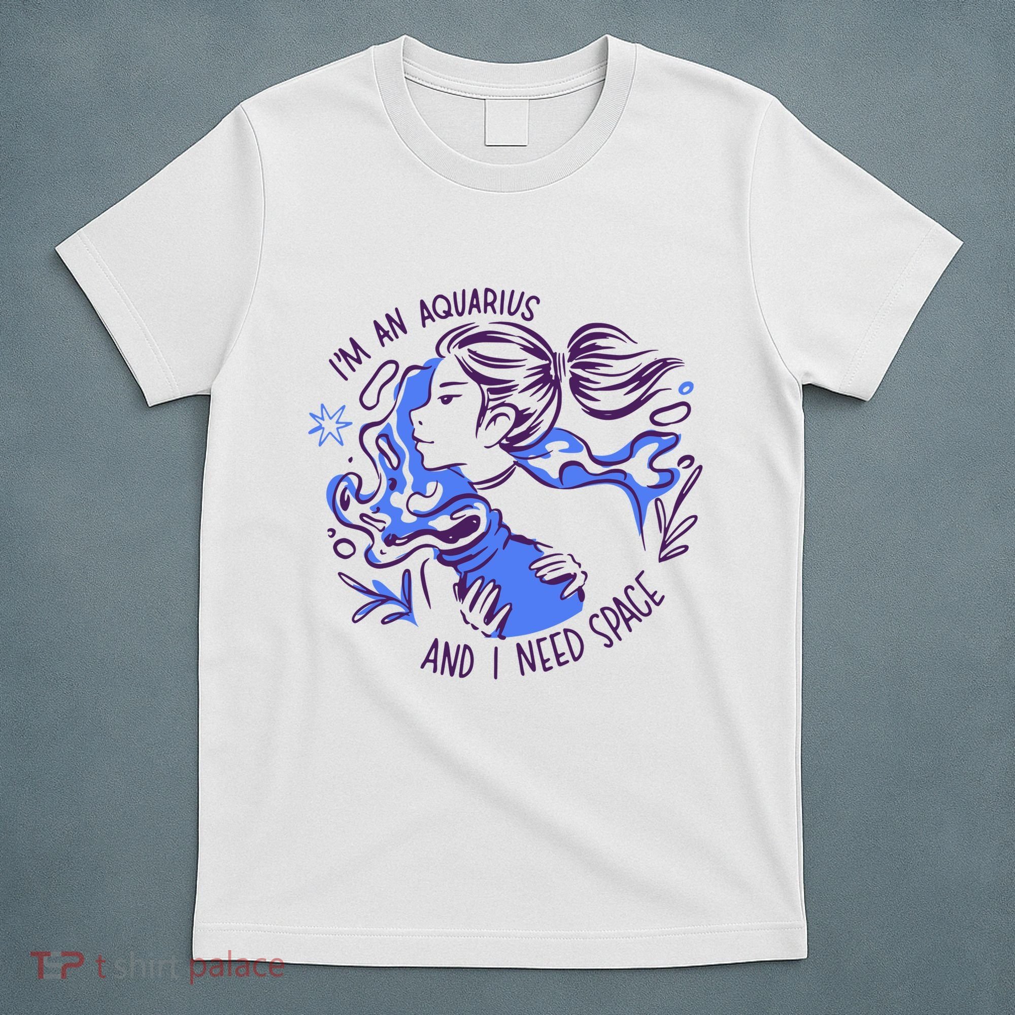 Aquarius Need Space Female T-Shirt