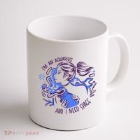 Aquarius Need Space Female Coffee Mug thumb 1