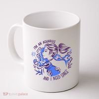 Aquarius Need Space Female Coffee Mug thumb 0