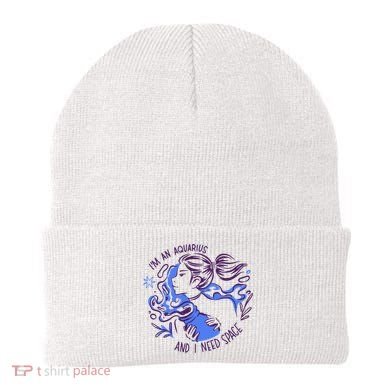 Aquarius Need Space Female Beanie