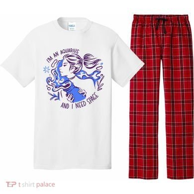 Aquarius Need Space Female Pajama Set