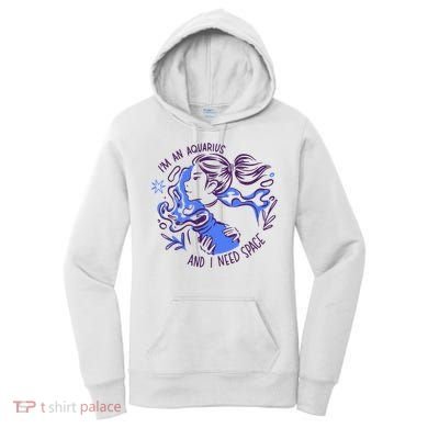 Aquarius Need Space Female Women's Hoodie