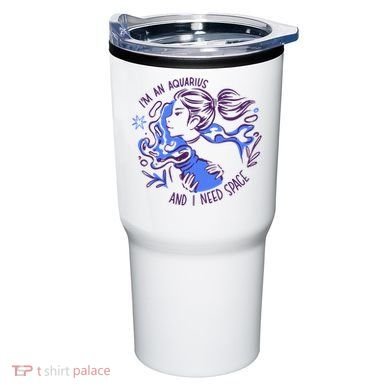 Aquarius Need Space Female Tumbler