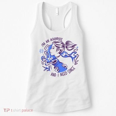 Aquarius Need Space Female Women's Tank Top