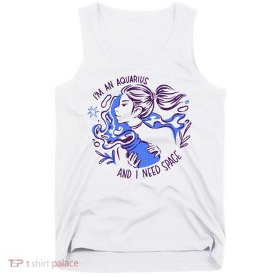 Aquarius Need Space Female Tank Top