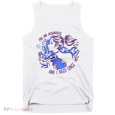 Aquarius Need Space Female Tank Top