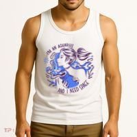 Aquarius Need Space Female Tank Top thumb 3