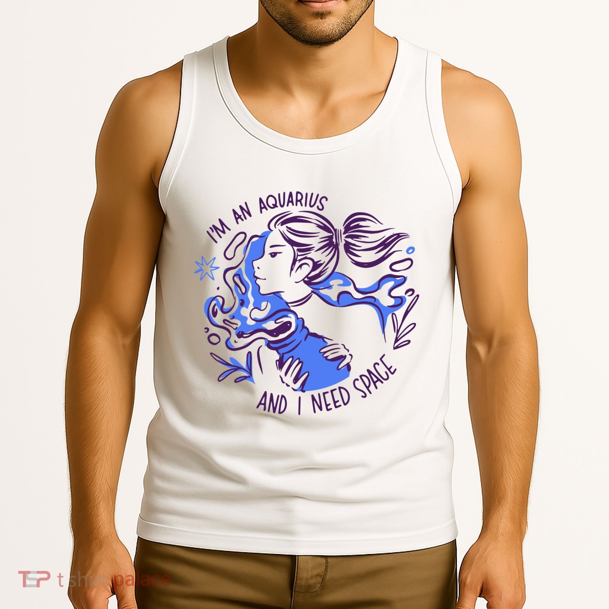 Aquarius Need Space Female Tank Top