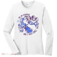 Aquarius Need Space Female Women's Long Sleeve Shirt thumb 0