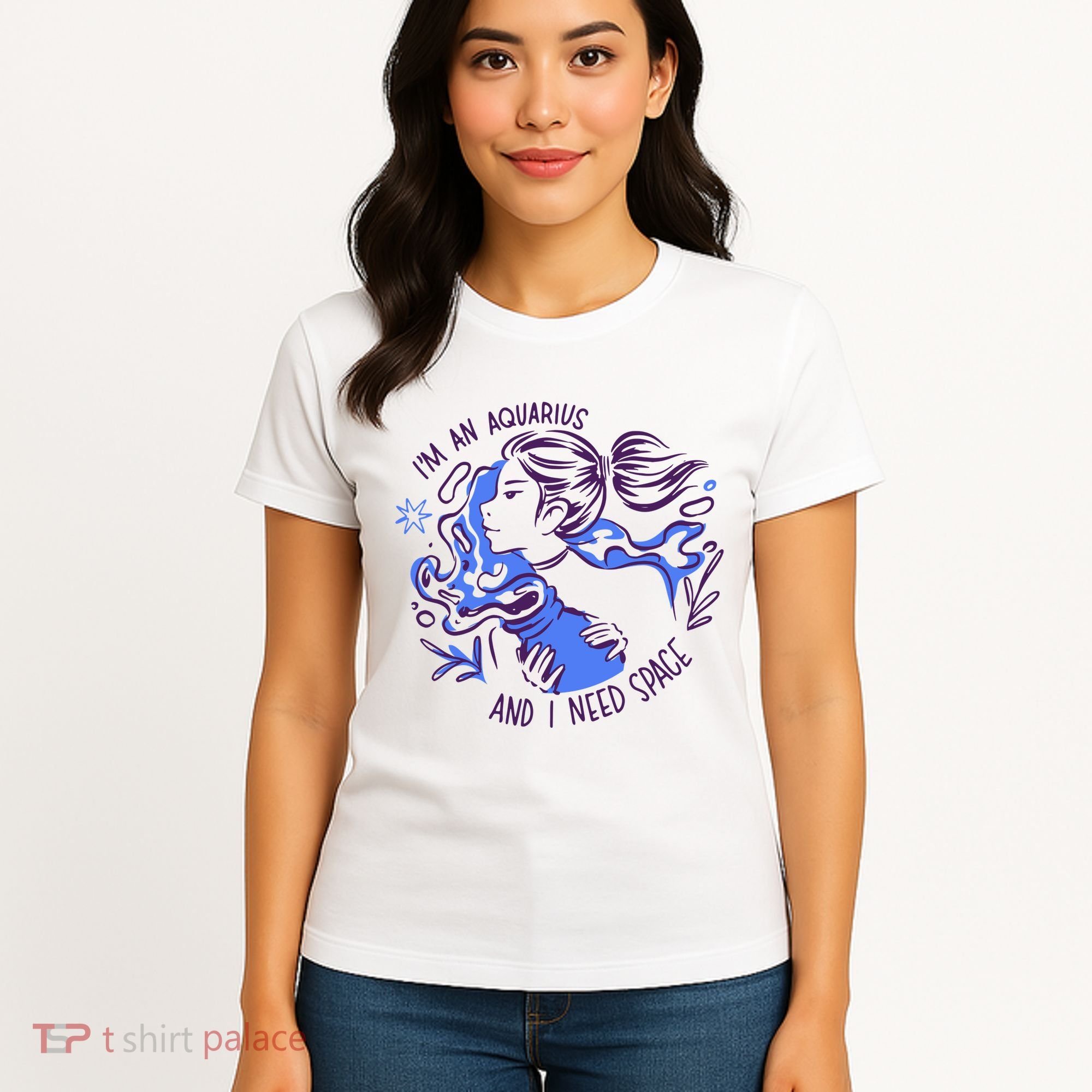Aquarius Need Space Female Women's T-Shirt