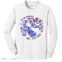 Aquarius Need Space Female Kids Long Sleeve Shirt thumb 0