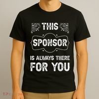 Aa Na Sponsor Sobriety Coin Sober Logo Alcoholics Anonymous T-Shirt thumb 3